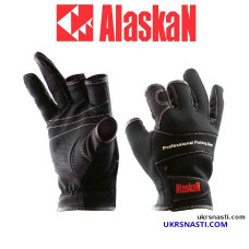 Перчатки трехпалые Alaskan цвет черный